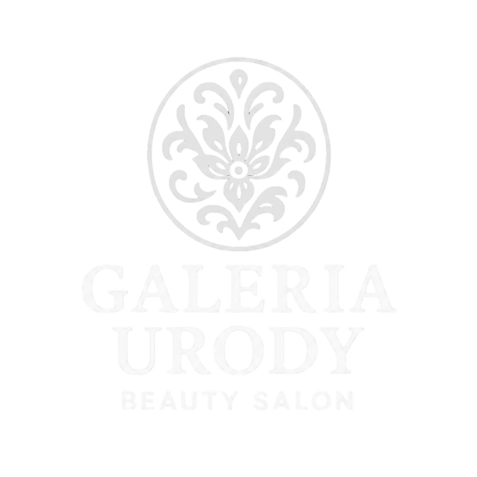 logo galeria urody łomża transparent